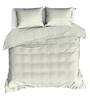 Linolux dekbedovertrek Fresh Stripe mineral green