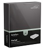 Linolux hoeslaken perkal katoen anthracite