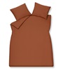 Vandyck dekbedovertrek Washed cotton rusty brown