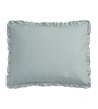 Vandyck kussensloop Pure 83 Ruffle pearl blue 40x55