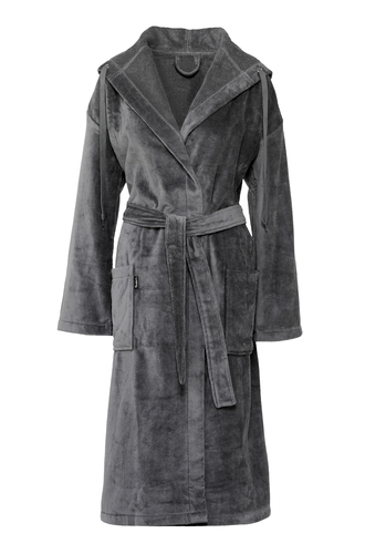 Vandyck badjas Rio anthracite 081
