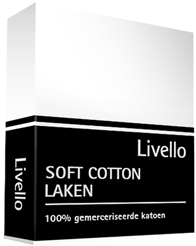 Livello laken soft cotton wit 