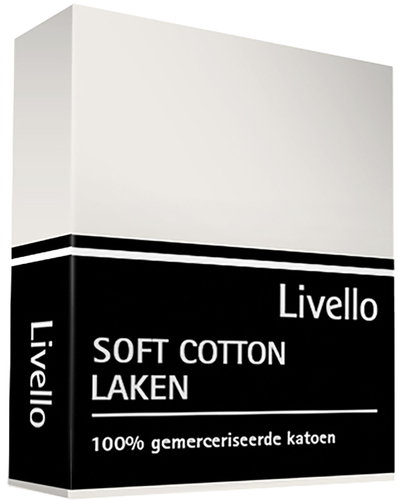 Livello laken soft cotton offwhite