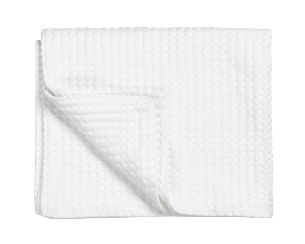 Vandyck Home wafeldeken Pique wit 