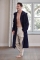 Vandyck badjas Rio dark navy sfeer 