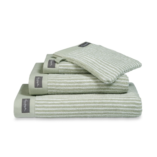 Vandyck badgoed Home Petit Ligne smoke green 