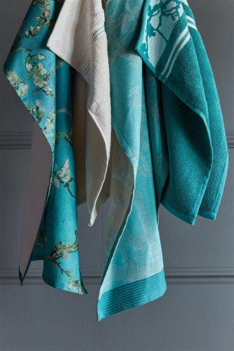 Beddinghouse x Van Gogh keukendoek Fleurir blauw