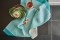 Beddinghouse x Van Gogh theedoek Fleurir blauw sfeer