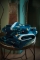 Pip Studio badgoed Les Fleurs donkerblauw sfeer
