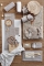 Vandyck badgoed Home collectie Mouline, petit ligne en uni sfeer kleur wit 