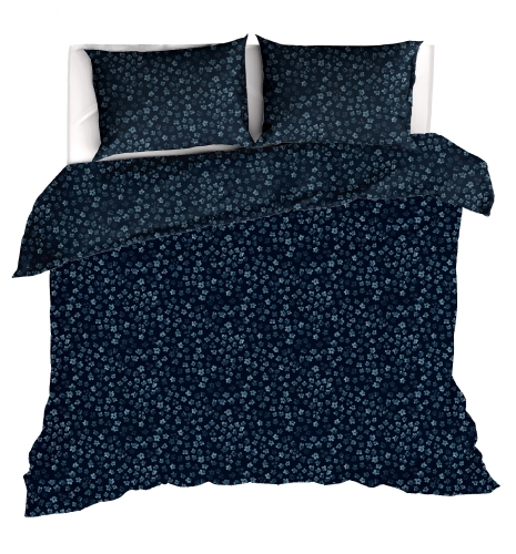 Livello dekbedovertrek Mr. & Mrs. Amsterdam Eve blauw 