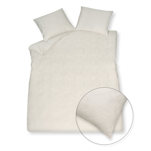 Vandyck dekbedovertrek Purity Florence cream tan