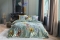 Beddinghouse x Van Gogh dekbedovertrek Partout des Fleurs groen sfeer 