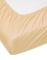 Essenza hoeslaken Minte yellow straw onderkant