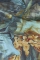 Kardol dekbedovertrek Floral Embrace blauw groen detail 