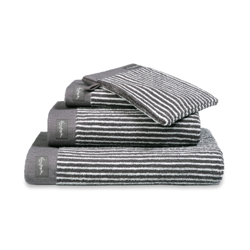 Vandyck badgoed Home Petit Ligne Off Black 