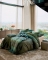 Vandyck dekbedovertrek Ziggy sage green sfeer