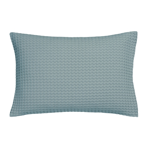 Vandyck kussensloop Pique wafel pearl blue  40x55 cm 