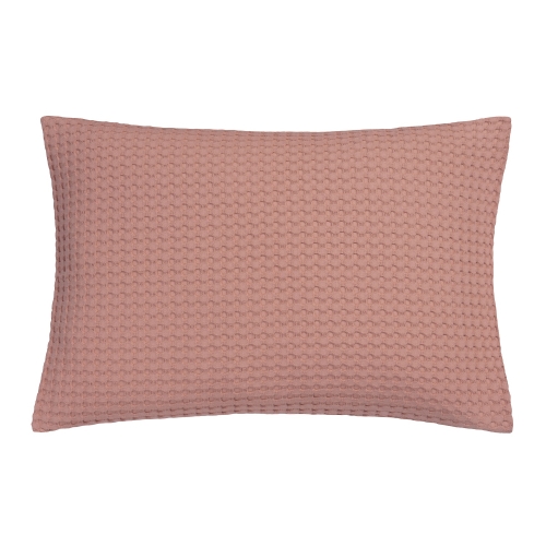 Vandyck kussensloop Pique wafel ash rose 40x55 cm  