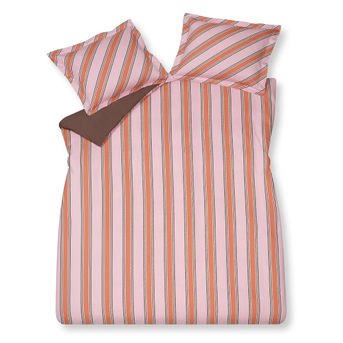 Vandyck dekbedovertrek Preppy Stripe pink