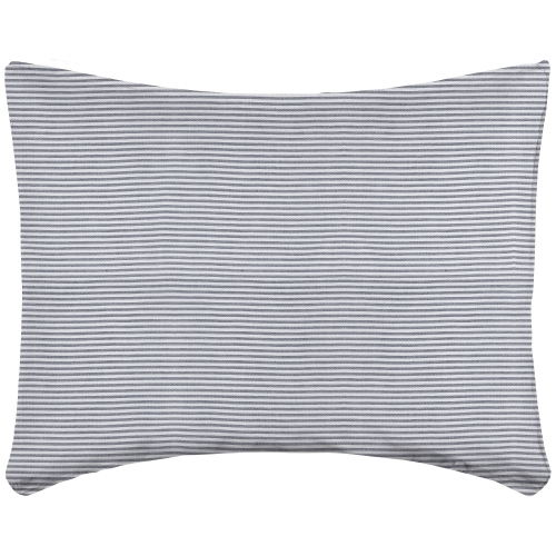 Linolux kussensloop Vintage Stripe antraciet 