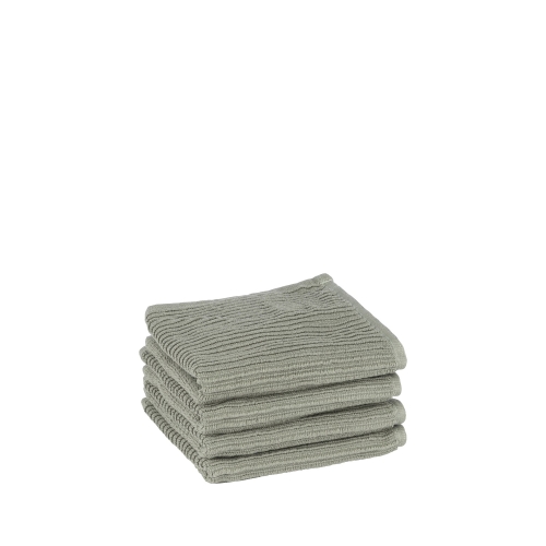 Linolux vaatdoek grijs / groen 