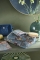 Pip Studio badgoed Secret Garden blauw sfeer  