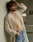 Vandyck badjas Biarritz cream tan sfeer 