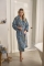 Pip Studio badjas Secret garden blauw sfeer 
