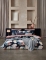 Vandyck dekbedovertrek Floral Bliss en Dark midnight blue ink sfeer 