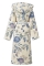 Pip Studio badjas Secret garden white achterkant 