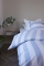 Livello dekbedovertrek Beach Stripe blauw sfeer 