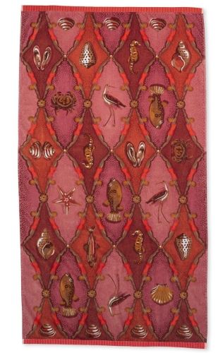 Pip Studio strandlaken Little Sea pink 