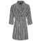 Linolux badjas Fiore stripe navy