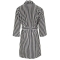 Linolux badjas Fiore stripe navy achterkant 
