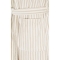 Linolux badjas Fiore stripe beige detail zak