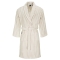 Linolux badjas Fiore stripe beige