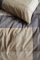 Beddinghouse dekbedovertrek Dario taupe detail