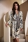 Vandyck badjas Odette multi sfeer 