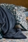 Essenza dekbedovertrek Aleste slate grey detail
