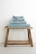 Linolux badgoed Home opal blue sfeer 