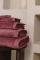 Linolux badgoed Home plum sfeer 