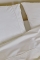Linolux dekbedovertrek Crinkle wit detail