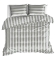 Linolux dekbedovertrek Beach Stripe mineral green 
