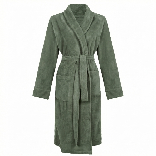 Linolux badjas Cooper dark green 