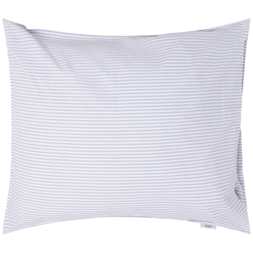Linolux kussensloop Fresh stripe blauw