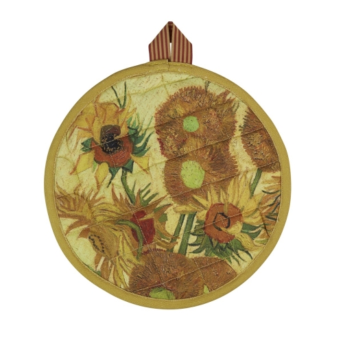 Beddinghouse x Van Gogh pannenlap Sunflower geel  