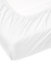 Linolux hoeslaken 400 count Satijn wit detail 