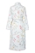 Pip Studio badjas Les Fleurs wit achterkant 