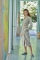 Pip Studio badjas Les Fleurs khaki sfeer